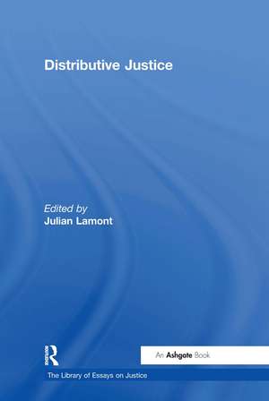 Distributive Justice de Julian Lamont