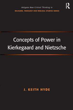 Concepts of Power in Kierkegaard and Nietzsche de J. Keith Hyde