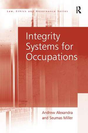 Integrity Systems for Occupations de Andrew Alexandra