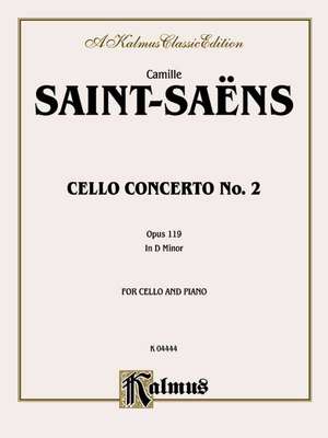 Cello Concerto No. 2, Op. 119 de Camille Saint-Saens