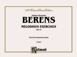 Melodious Exercises, Op. 62: Comb Bound Book de Johann Berens