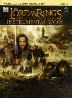 The Lord of the Rings Instrumental Solos for Strings de Howard Shore