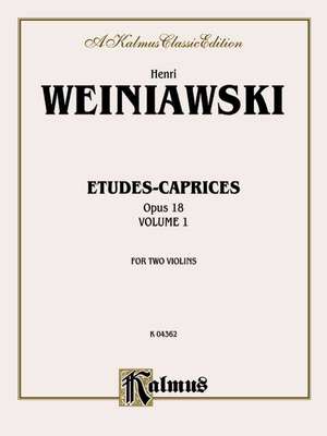 Etudes-Caprices, Op. 18, Vol 1 de Henri Wieniawski