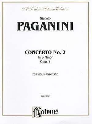 Concerto No. 2 in B Minor, Opus 7 de Niccolò Paganini