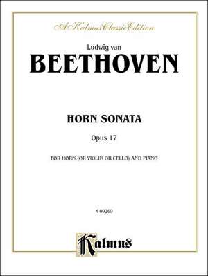 Horn Sonata, Op. 17 de Ludwig Van Beethoven