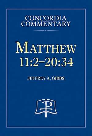 Matthew 11: 34 de Jeffrey A. Gibbs