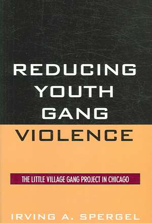 Reducing Youth Gang Violence de Irving A. Spergel