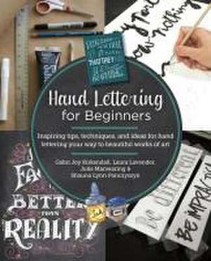 Hand Lettering for Beginners de Gabri Joy Kirkendall