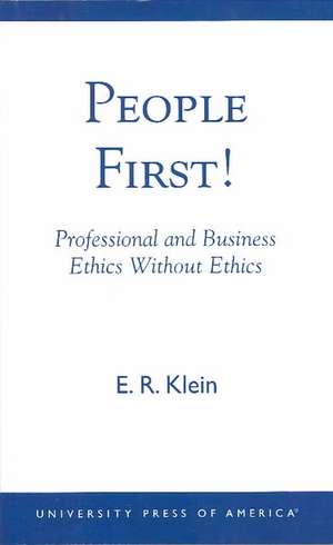 People First! de E. R. Klein