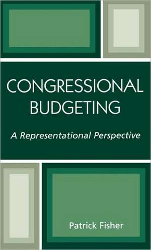 Congressional Budgeting de Patrick J. Fisher