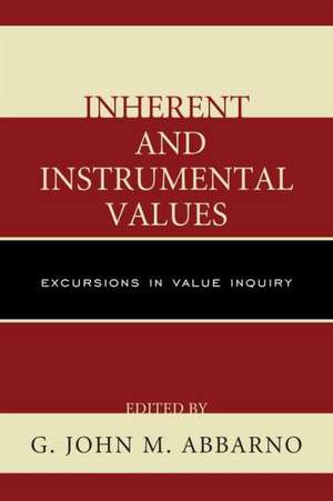 Inherent and Instrumental Values