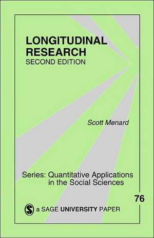 Longitudinal Research de Scott Menard