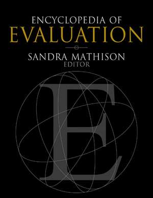 Encyclopedia of Evaluation de Sandra Mathison