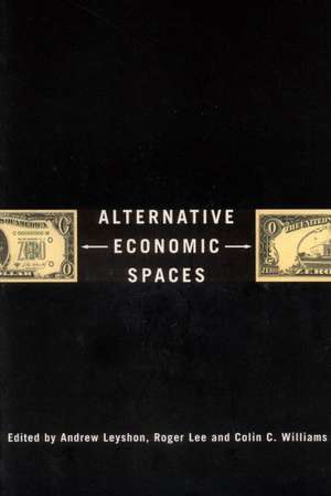 Alternative Economic Spaces de Andrew Leyshon