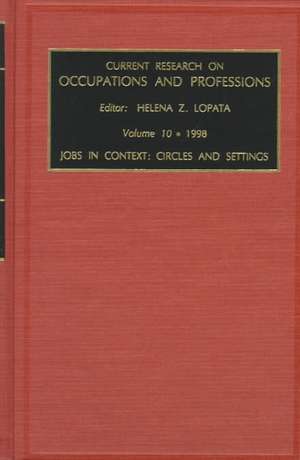 Jobs in Context – Circles and Settings de Helena Lopata