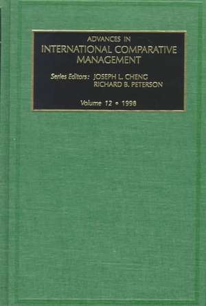 Advances in International Comparative Management de Srinivas Prasad