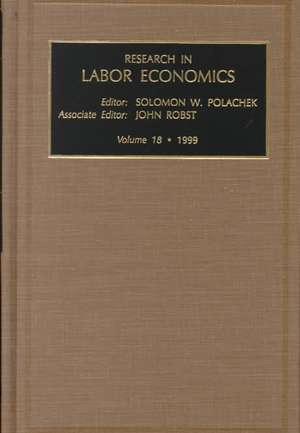 Research in Labor Economics de Solomon W. Polachek