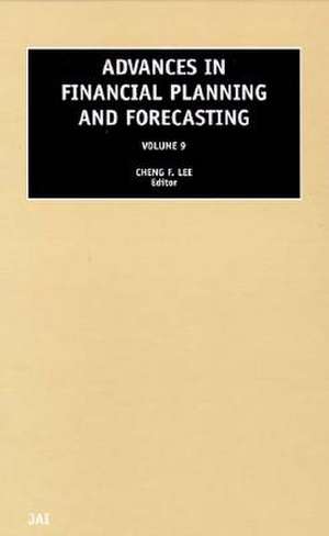 Advances in Financial Planning and Forecasting de Cheng–few Lee