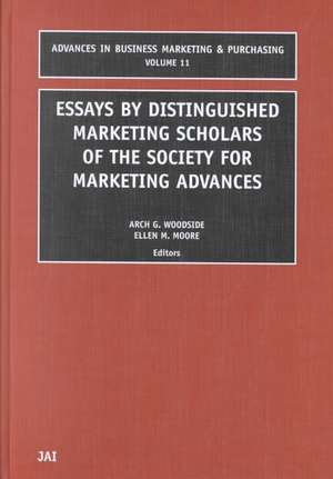 Essays by Distinguished Marketing Scholars of the Society for Marketing Advances de Arch G. Woodside