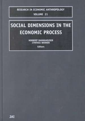 Social Dimensions in the Economic Process de Norbert Dannhaeuser