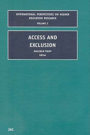 Access and Exclusion de Malcolm Tight