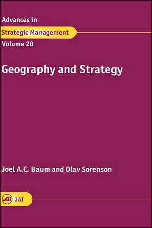 Geography and Strategy de Joel Baum