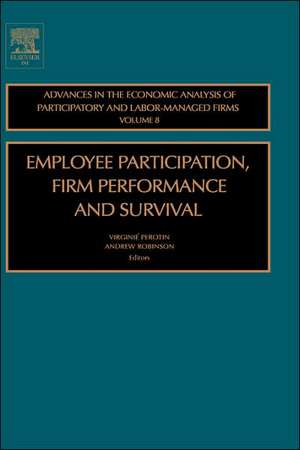 Employee Participation, Firm Performance and Survival de Virginie Perotin