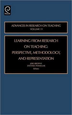 Learning from Research on Teaching – Perspective, Methodology, and Representation de Jere E. Brophy