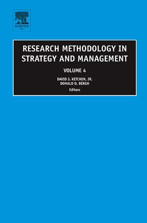 Research Methodology in Strategy and Management de David J. Ketchen Jr.