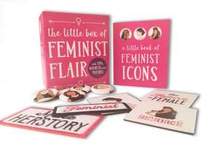 The Little Box of Feminist Flair: With Pins, Patches, & Magnets de Lauren Mancuso