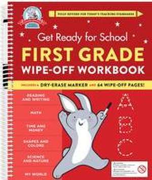 Get Ready for School: First Grade Wipe-Off Workbook de Heather Stella