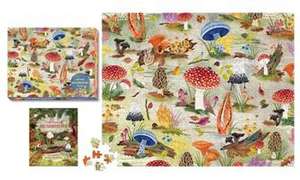 Mushrooms 500-Piece Puzzle de Meg Madden