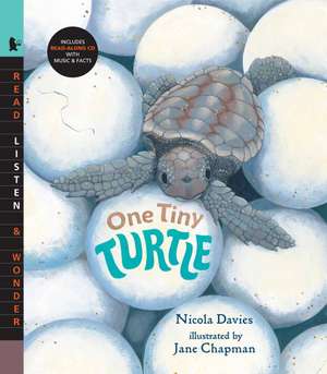 One Tiny Turtle [With Read-Along CD]: A Mucky Ducky Counting Book de Nicola Davies