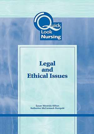 Legal and Ethical Issues de Susan W. Killion