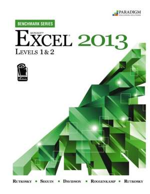 Benchmark Series: Microsoft¿ Excel 2013 Levels 1 and 2 de Nita Rutkosky