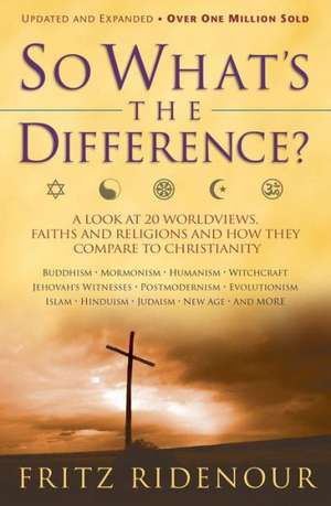 So What`s the Difference de Fritz Ridenour