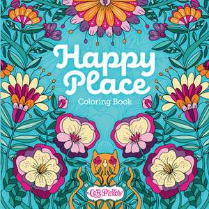 Happy Place Coloring Book de Car Pintos