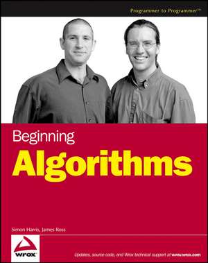 Beginning Algorithms de S Harris