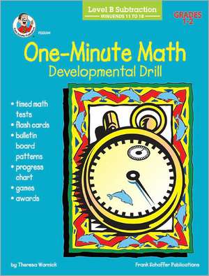 Subtraction: Developmental Drill de Theresa Warnick