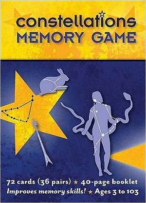 Constellations Memory Game: Architect Designer Individualist de Pomegranate Publishers