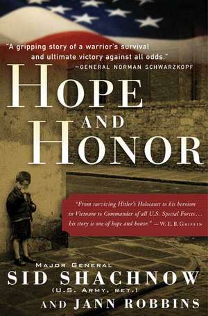 Hope and Honor de Sid Shachnow