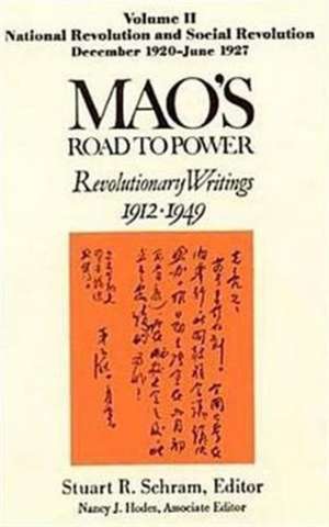 Mao's Road to Power: Revolutionary Writings 1912-1949: New Democracy de Stuart Schram