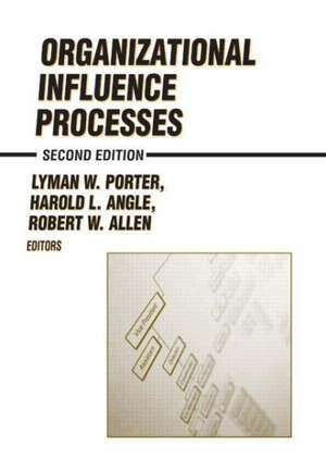 Organizational Influence Processes de Robert W. Allen