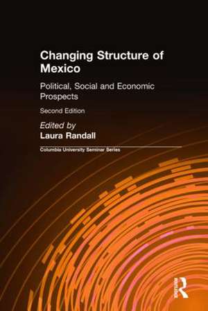 Changing Structure of Mexico: Political, Social and Economic Prospects de Laura Randall