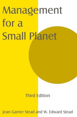 Management for a Small Planet de Jean Garner Stead