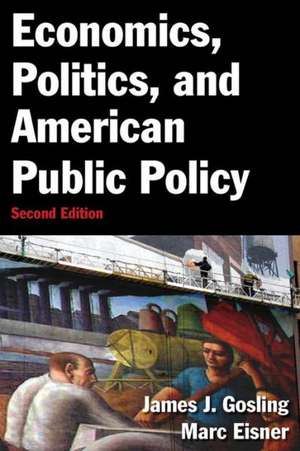 Economics, Politics, and American Public Policy de James Gosling