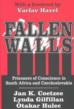 Fallen Walls: Prisoners of Conscience in South Africa and Czechoslovakia de Lynda Gilfillan