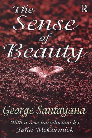 The Sense of Beauty de George Santayana