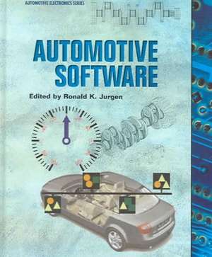 Automotive Software de Ronald K. Jurgen