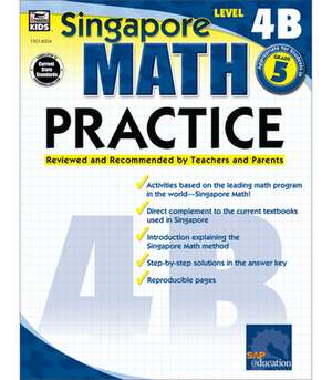 Singapore Math Practice, Level 4B Grade 5 de Frank Schaffer Publications